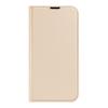 Dux Ducis Skin Pro Premium Flip Case for iPhone 14 Plus - Gold