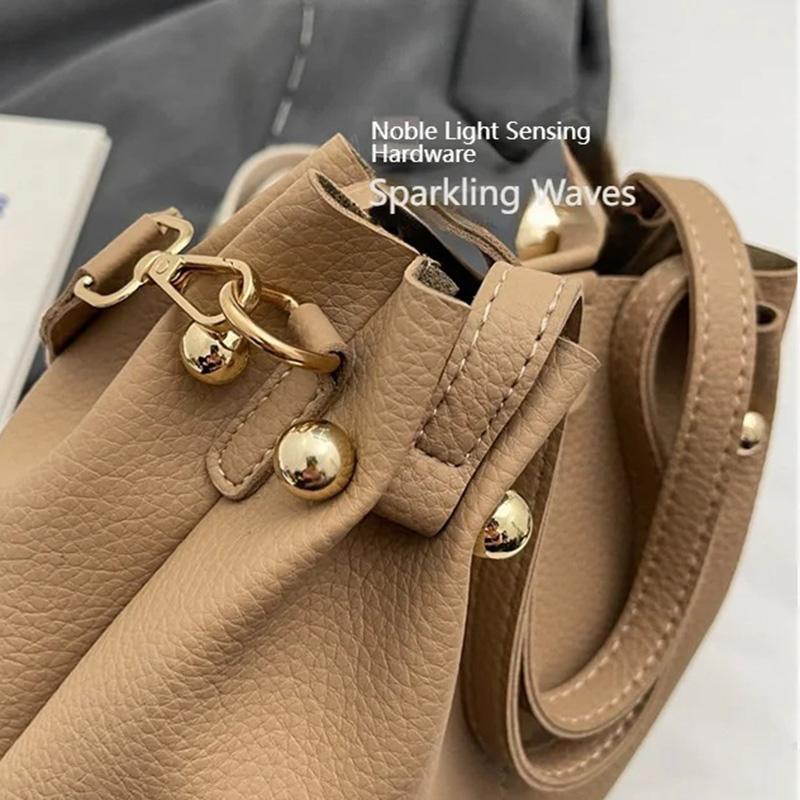 Большая вместительная женская сумка через плечо женская сумка-ведро дизайнерские сумки кошельки и сумки