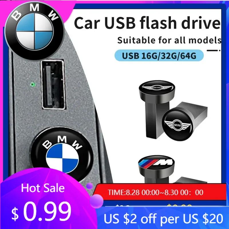 LMFLF1 Car Sticker Hot For BMW Car USB Flash Drive USB Memory Flash Music Memory Stick For BMW Motorsport F11 G11 F10 F30 G08 G28 G20 G