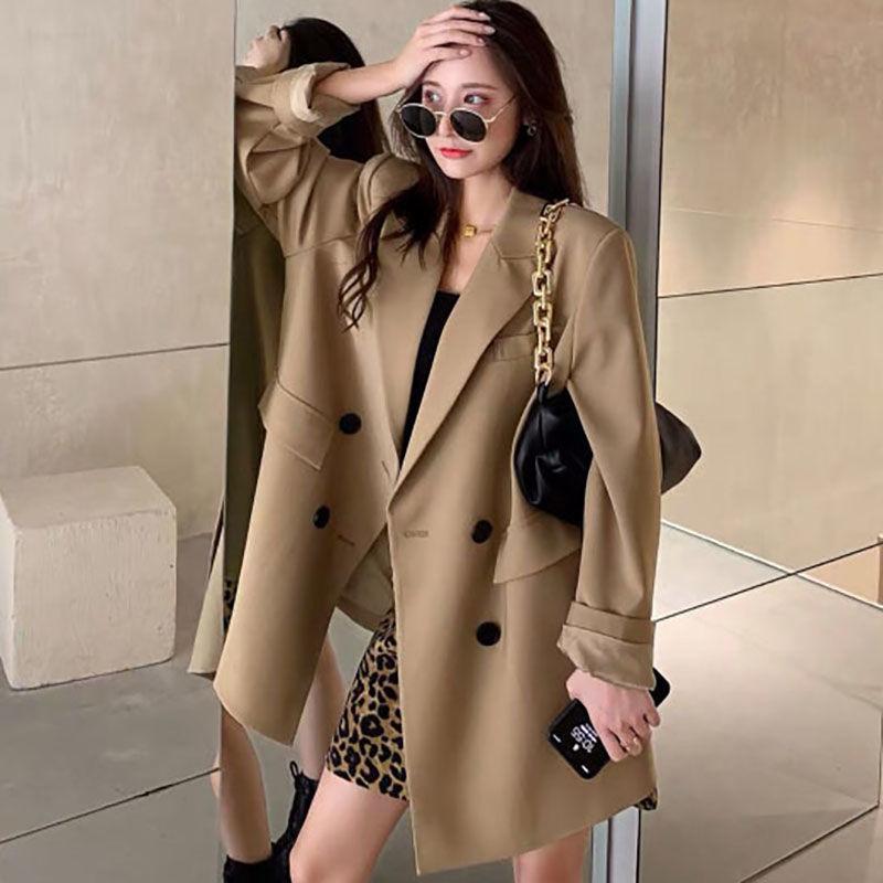 Suit Jacket Women's Spring And Autumn New Korean Style Loose Design Casual Temperament