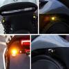 Mini Size LED Indicator Lamp Aluminum Zinc Zinc Alloy Motorbike Taillight  ATV Accessories