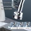 Universal Kitchen Sink Faucet Extender - Rotatable, Pressurized, Splash-Proof Water Spout