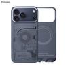 Pinkson IPhone 17 Pro Case, Circuit Board Kevlar Aramid Fiber Carbon Fiber Pattern, Full Coverage Frosted Hard, Slim And Lightweight for Me