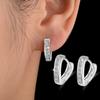 Simple Heart Tiny Helix Cartilage Earring 925 Sterling Sliver Small Huggie Hoop Earrings for Women Minimalist Mini Hug Jewelry