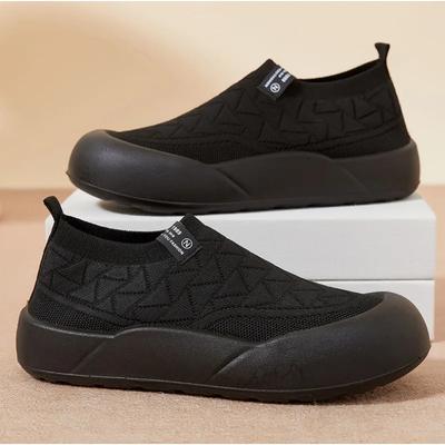 Модная женская комфортная обувь для мамы, мягкая подошва из полиуретана, дышащая, легкая, повседневная обувь для ходьбы, толстая амортизация, нескользящая, модная