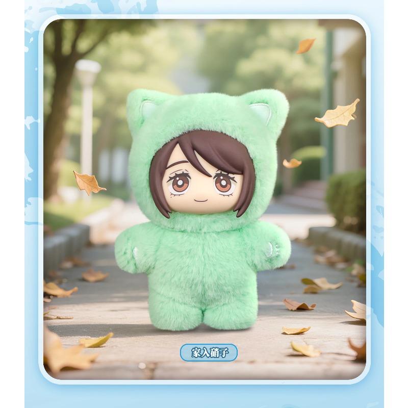 BANDAI Магическая битва Вторая серия «Рай для кошек» Коллекционная коробка Милый плюшевый кулон Аниме Периферия Подарок-сюрприз