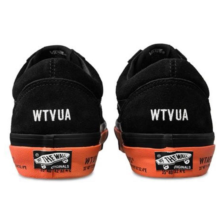 Vans WTAPS x Old Skool LX 'Black Orange' Men's VN0A4P3X20E