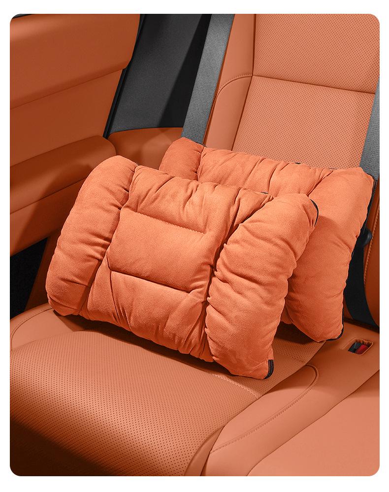 Honda Car Accessories: Flannel Headrests, Lumbar Supports & Neck Pillows for CRV, Fit, 11th Gen Civic & Accord.