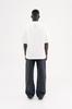 Men's Oversized T-shirt with Double-Sided Ethnic Embroidery by Machinist – Ecru S