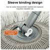 Flat Mop 360 Degree Rotatable Wall Ceiling Cleaning Mop with 3 Mop