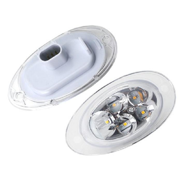 Светодиодные габаритные огни и указатели поворота на кабину для полуприцепа Freightliner Cascadia 08-17