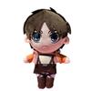 20Cm Anime Attack On Titan Plush Toys Doll Kawaii  Cute Soft Stuffed Plush Pillow Levi Eren Mikasa Stuffed Doll Gifts For Kids