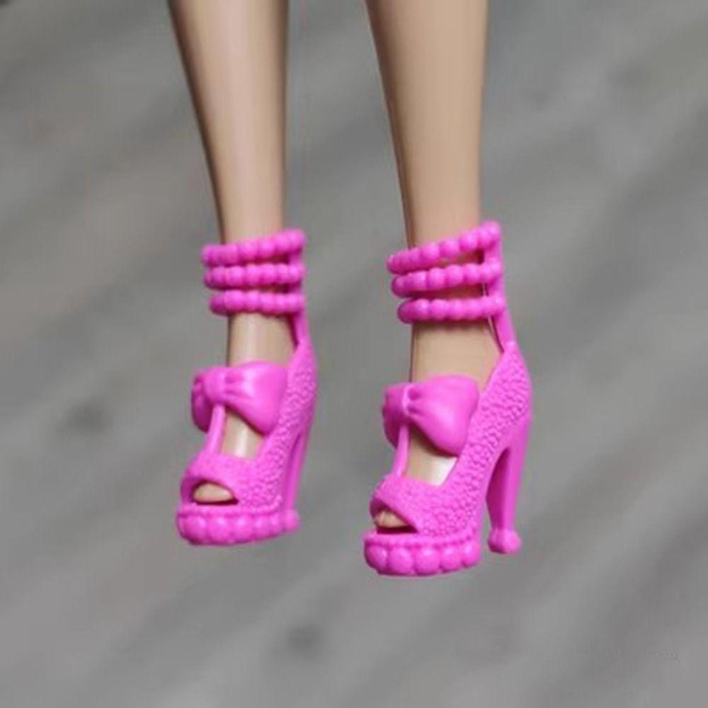 10 Styles Doll High Heels Quality 30cmFigure Doll Sandals New Accessories 30cm Doll