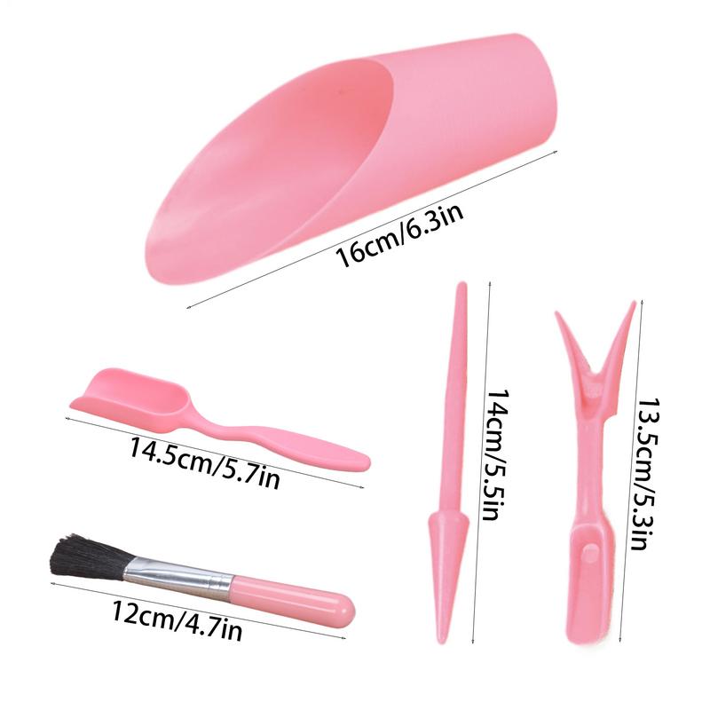 5 шт./набор Садовый набор для посадки Лопатка для посева Совок Ведро Суккуленты Рассада Инструмент для пересадки Инструмент для бонсай Устройство для внесения удобрений