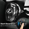 CKU5 Car One-Touch Start Cover Ignition Switch Button Protector Case Interior For Lexus CT200h ES250 ES300h IS250 IS200 GS300 GS460