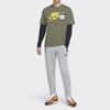 Nike Мужские вязаные спортивные штаны приглушенно-темно-серые CU4502-063