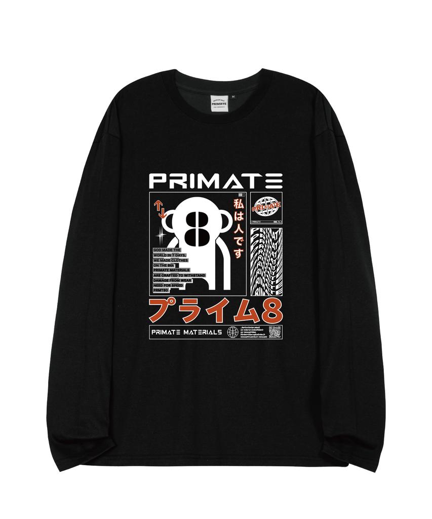 PRIMATE Маршмелло Оверсайз Длинный Рукав 4 Цвета