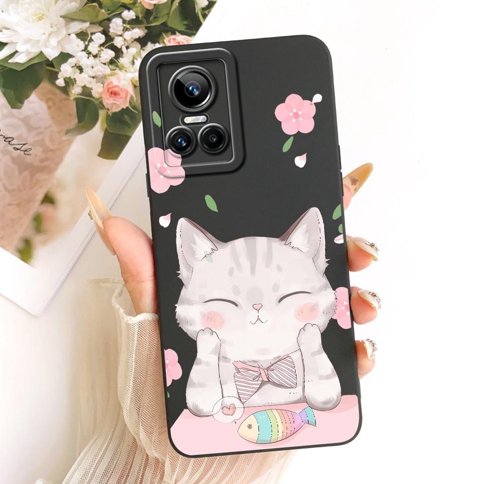 Чехол для телефона Realme GT Neo3 RMX3561 RMX3560 Чехол для Realme GT Neo 3 Чехол Модный Мультяшный Милый Забавный Расписной Силиконовый Funda