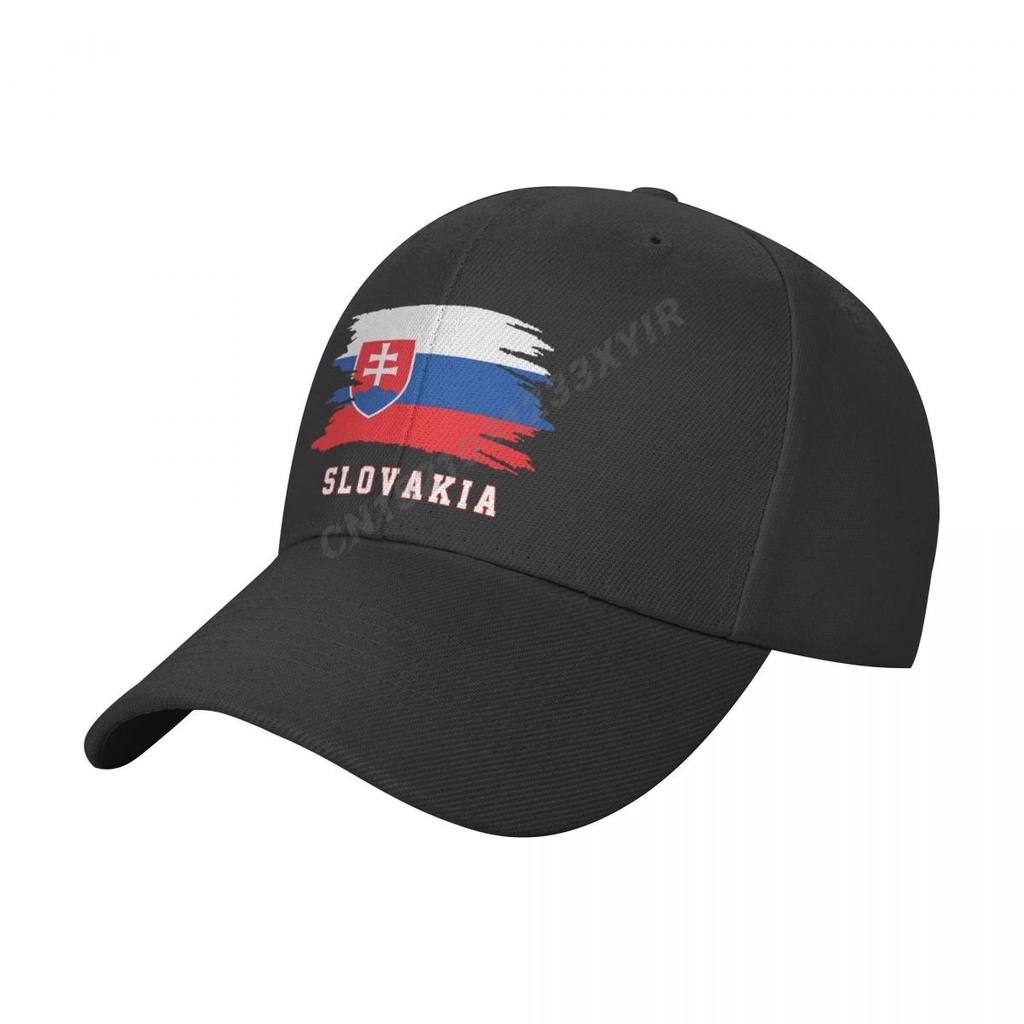 Baseball Cap Slovakia Flag Cool Slovak Fans Wild Sun Shade Peaked Adjustable Outdoor Caps for Unisex Women