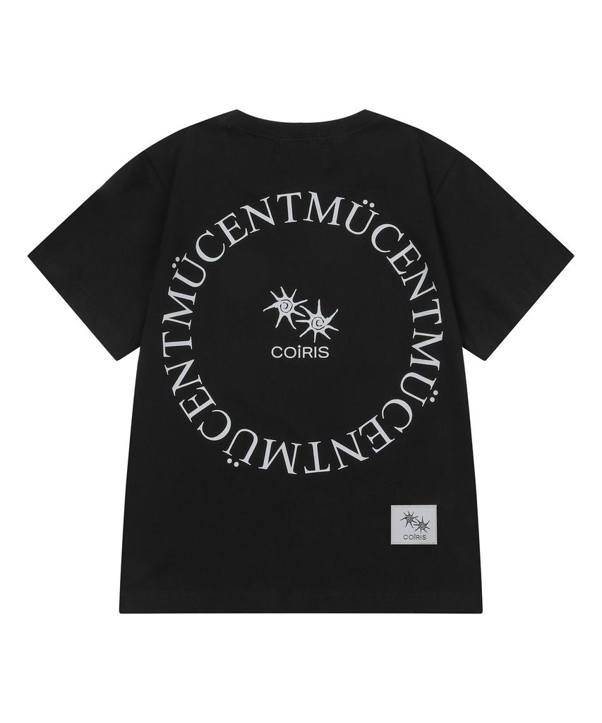 MUCENT X Koiris Signature Logo Mix Short Sleeve T-Shirt (2 Colors)