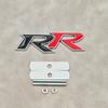 3D Metal RR Logo Car Rear Trunk Sticker Front Grille Badge Emblem Decal For Honda Accessories ako256