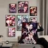 Аниме D-Diabolik Lovers Movie Sticky Posters Retro Kraft Paper Sticker DIY Room Bar Cafe Aesthetic Art Wall Painting