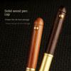 Retractable Wooden Ballpoint Pen Wooden Business Ballpoint Pen Calligraphy Ballpoint Pen  Artist