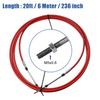 Motoforti 1/2pcs 10ft 13ft 16ft 20ft 24ft Marine Throttle Cable 3300/33C Throttle Shift Remote Control Cable 3M-6M for Yamaha 1