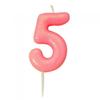 Glitter 5th Birthday Pick Candles
