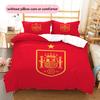La Roja Pattern Bedding Quilt Set  Home Decoration  Gift (1 * duvet cover + 2 * pillowcase  without core)