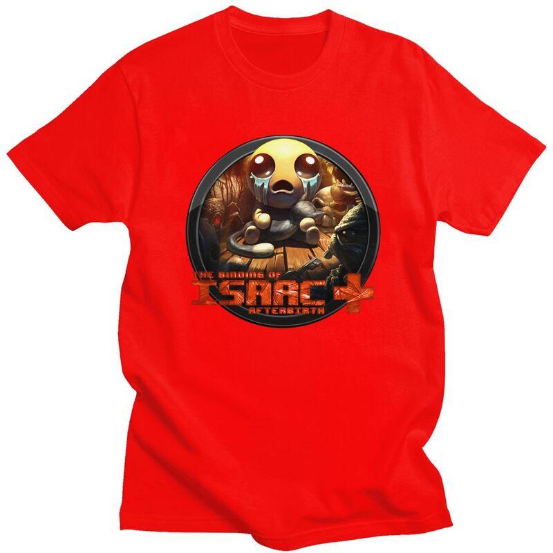 Модные футболки на заказ The Binding Of Isaac для мужчин с коротким рукавом, уличная одежда, топ, оверсайз футболки, подарок