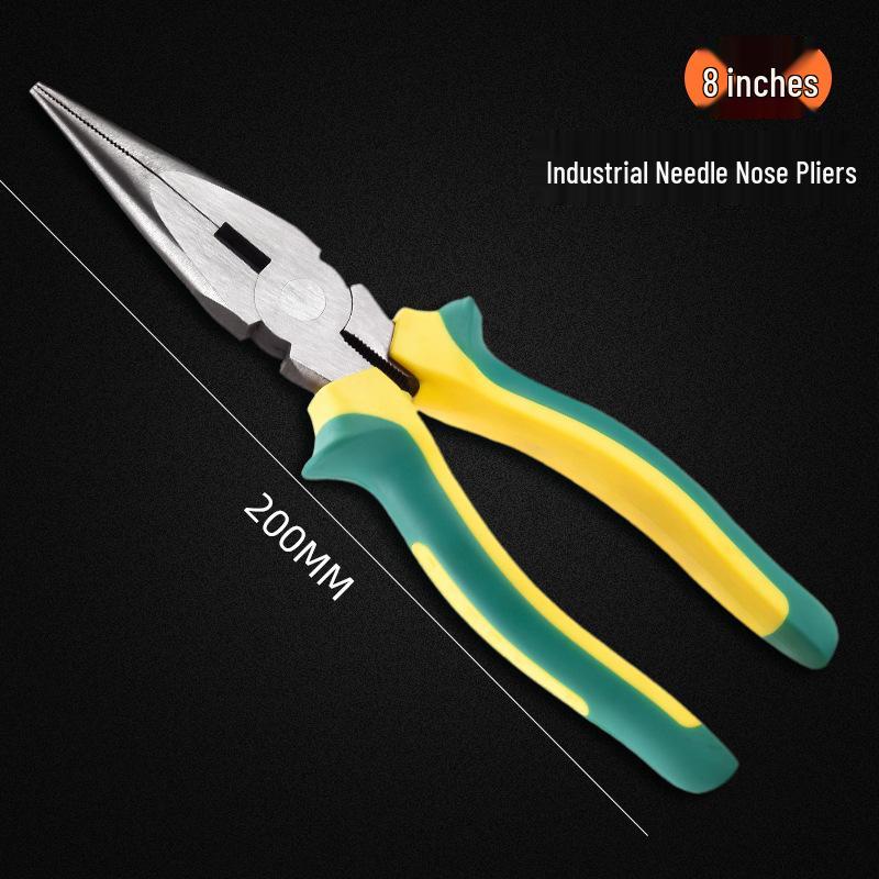 Промышленные плоскогубцы Tiger: Многофункциональные кусачки и плоскогубцы с острым носом для электриков