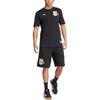 adidas Футболка Originals Manchester VRCT FW24 United Cotton, модная удобная спортивная футболка с круглым вырезом и коротким рукавом, мужские топы, черная JL6115