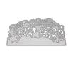 Irregular Lace Greeting Card Border Metal Silvery Stencil Embossing Cutting Dies For Diy Scrapbooking Paper Album Cards Making