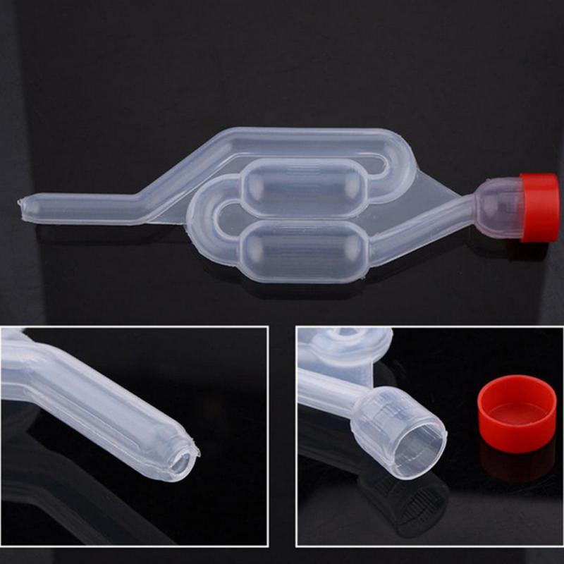 Plastic Air Lock Check Valve for Home Winemaking - One-way Fermentation Water Seal for Beer, Wine, and Yeast