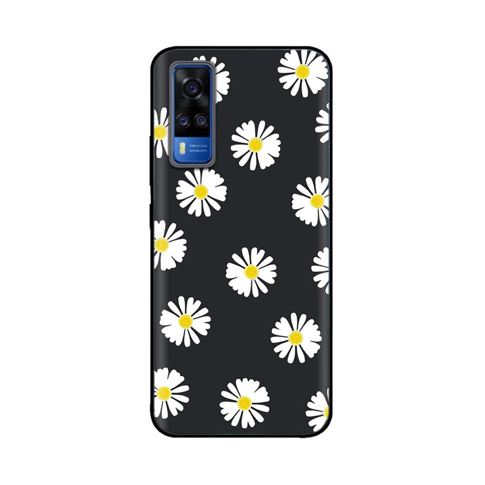 Для vivo Y31 2021 Чехол Мягкий Черный силикон Задняя крышка Fundas Для Vivo Y51a Y51 2020 Декабрь V2030 Y 51 VivoY31 V2036 Чехол для телефона