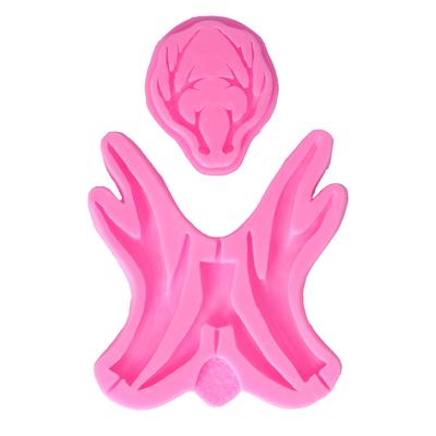 2шт силиконовые формы милые антипригарные мягкие эластичные надежные портативные формы для помадки