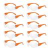 10 шт. Детские защитные очки Ударопрочные защитные очки Прозрачные линзы Очки для науки/школы/ландшафтного дизайна