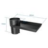 Black (Shunwei Car Storage Rack Beverage Holder)