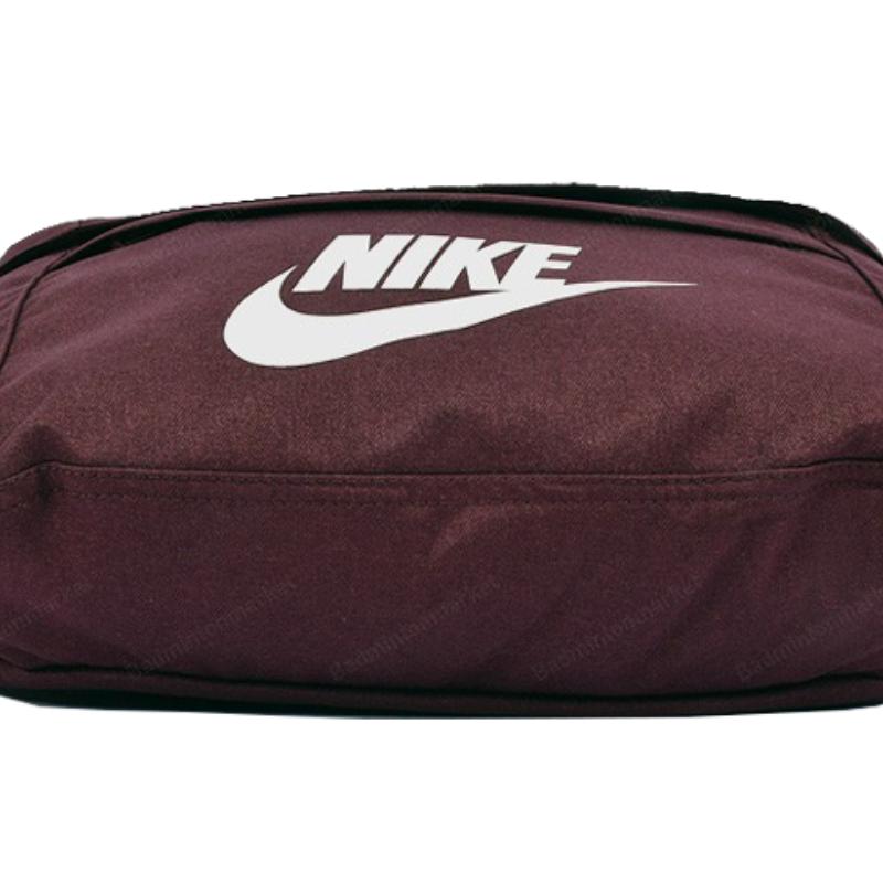 Nike Polyester Crossbody Bag, Fanny Pack Small Size Unisex Burgundy Casual BA5751-681