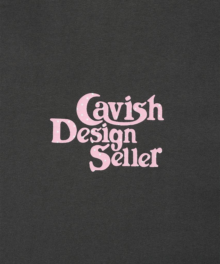 CAVISH Star Seller Logo Ss Tee Charcoal(Cv2Gmut527A)