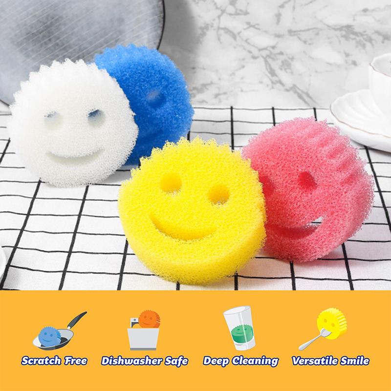 Волшебный набор губок для мытья посуды, бытовой инструмент для чистки ванной комнаты