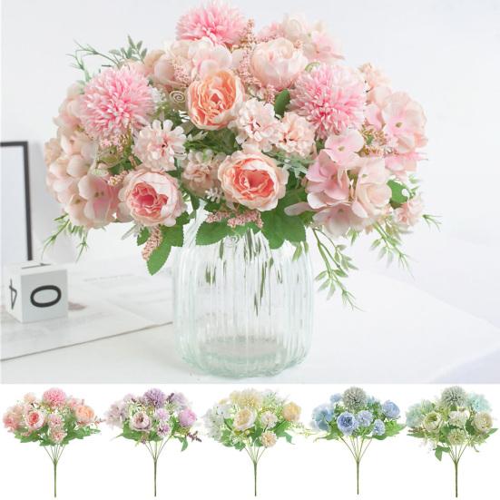 Изысканная имитация цветка пиона, реквизит для фотографии, водонепроницаемая