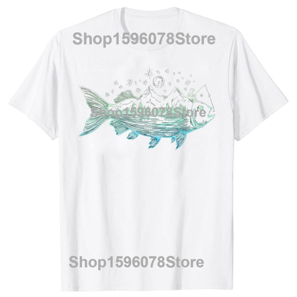 Funny Just Two Lost Souls Swimming In A Fish Bowl T-shirt Men Women Hip Hop Oversized T Shirt 100% Cotton Comfort T-shirts