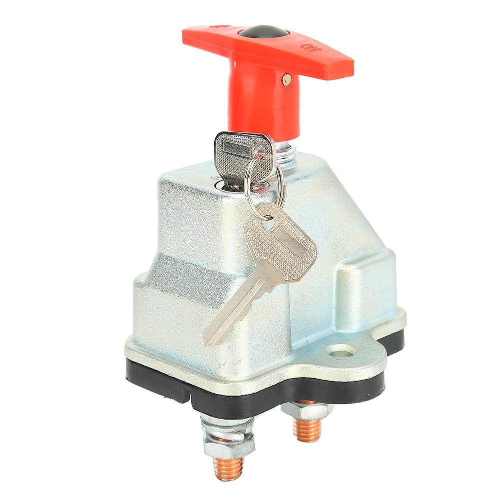 Универсальный выключатель изоляции аккумулятора Отключение питания Вкл/Выкл для автомобиля грузовика 12 24В 250А