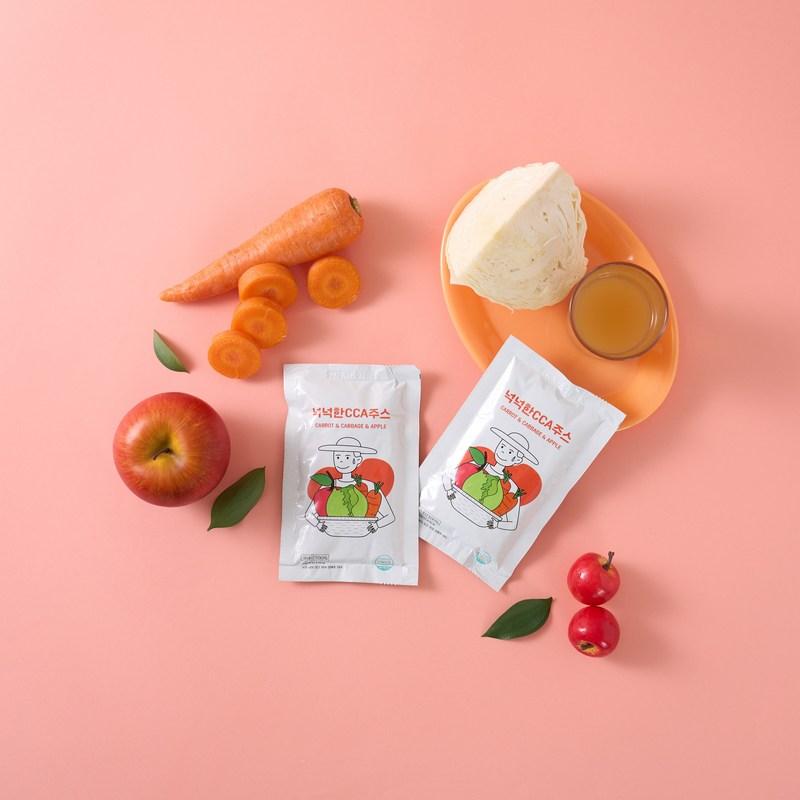 Сок домашнего отжима NFC real CCA, 100 мл, 30 шт.