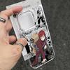 Anime Narutos Gaaras Phone Case for Samsung Galaxy S26 S25 S24 S23 S22 S21 S20 Note20 FE Ultra Edge Plus 4G 5G Clear