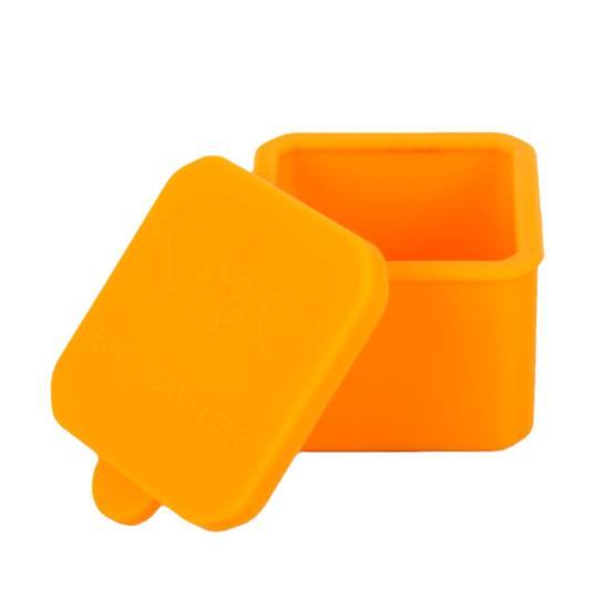 Ланч-бокс Контейнеры для заправки для салата Многоразовые герметичные контейнеры без BPA с крышкой Силиконовые контейнеры, пригодные для использования в микроволновой печи