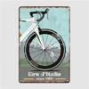 Giro D'italia Bike Metal Sign Cinema Kitchen Club Bar Classic Wall Decor Tin Sign Posters
