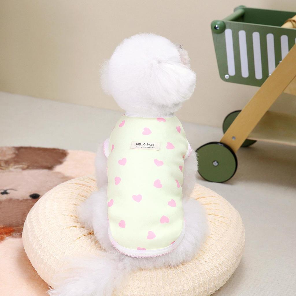 Жилет для собак Bichon & Teddy - футболка для питомцев весна/лето